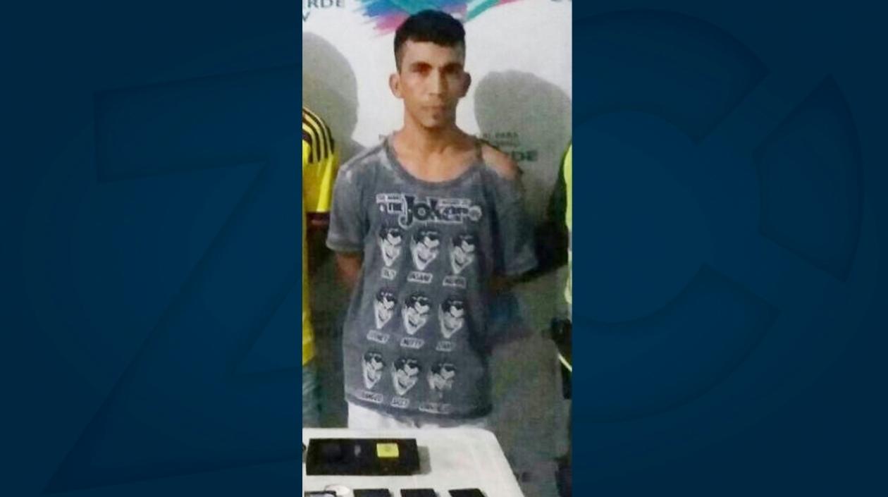 Johan De Jesús Macías, de 29 años, alias 'El enano'