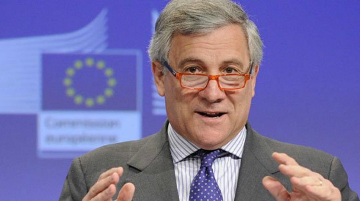 Antonio Tajani, presidente del Parlamento Europeo.
