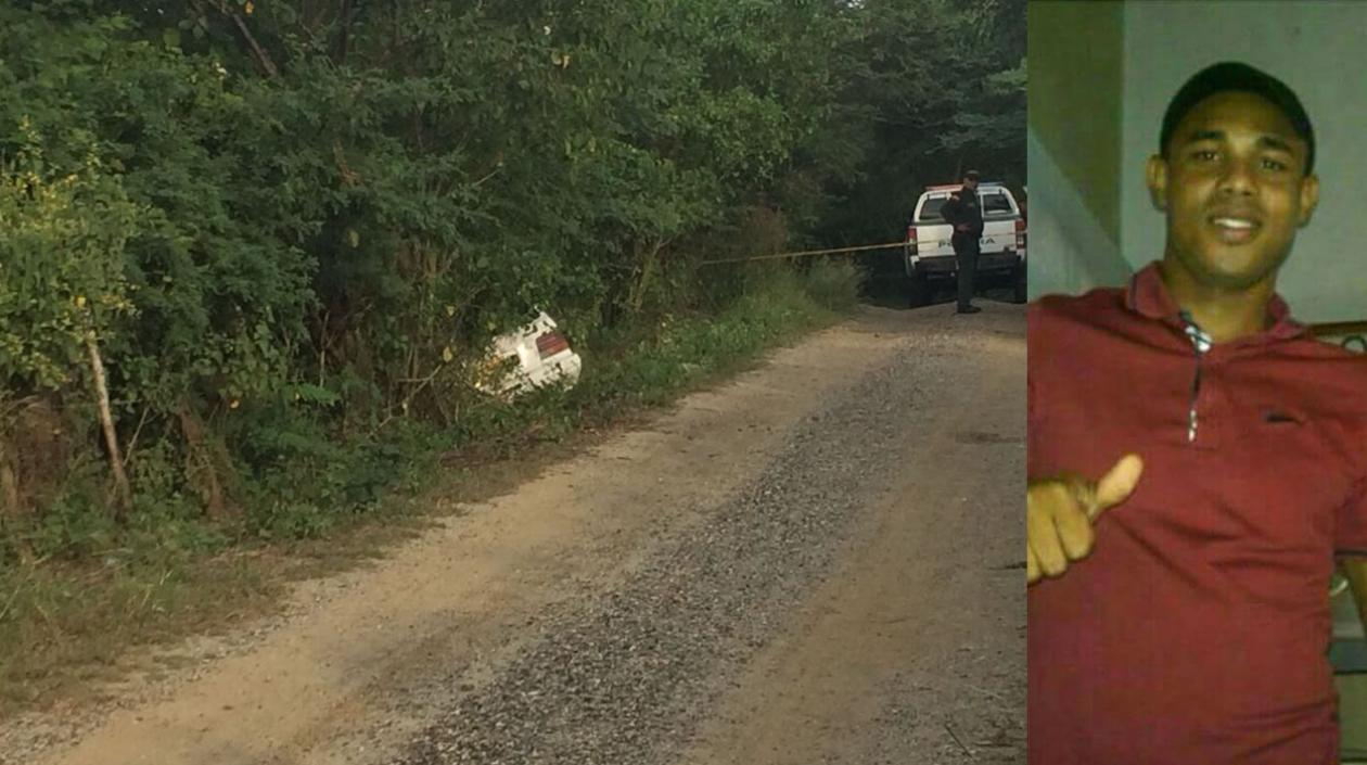 Víctor Alfonso Hernández Villa y lugar de los hechos.