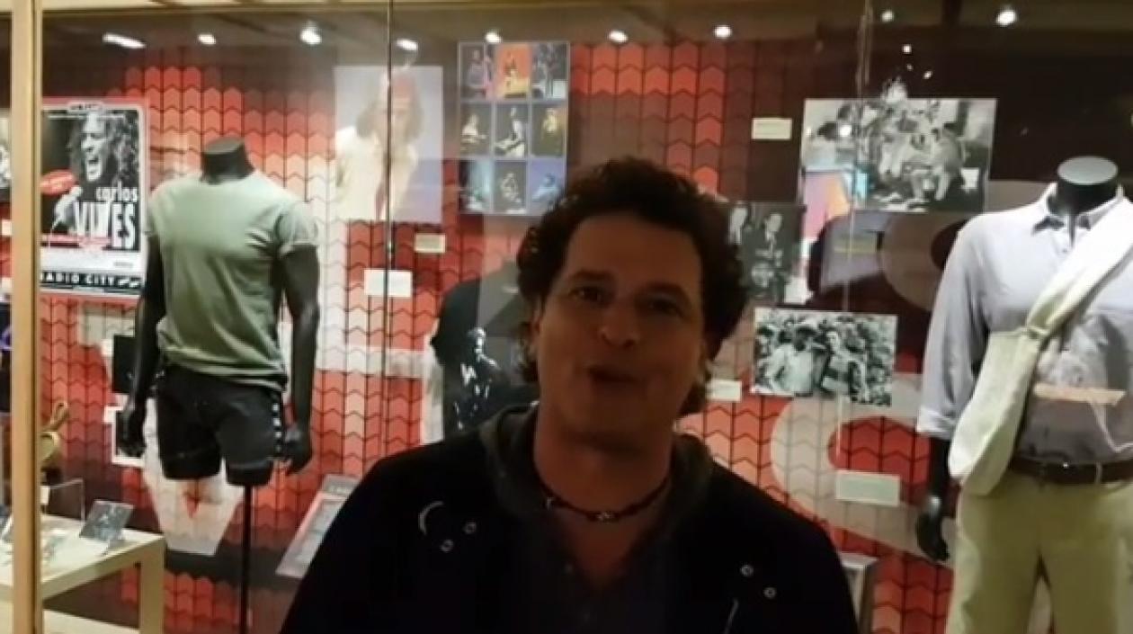 El cantante Carlos Vives.