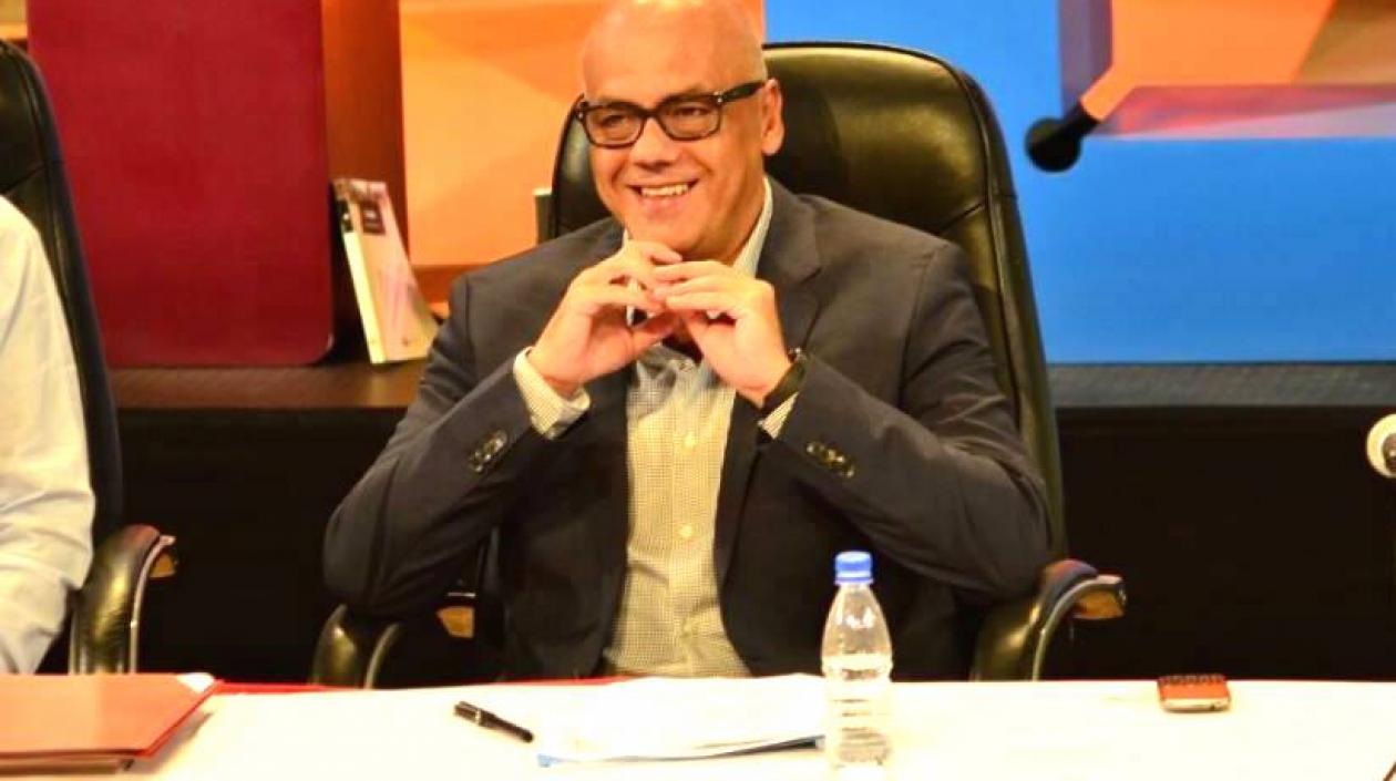 Jorge Rodríguez, Ministro del Poder Popular para la Comunicación e Información.