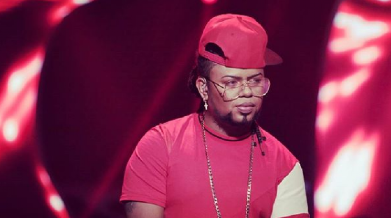 El cantante de champeta Leo Fénix.