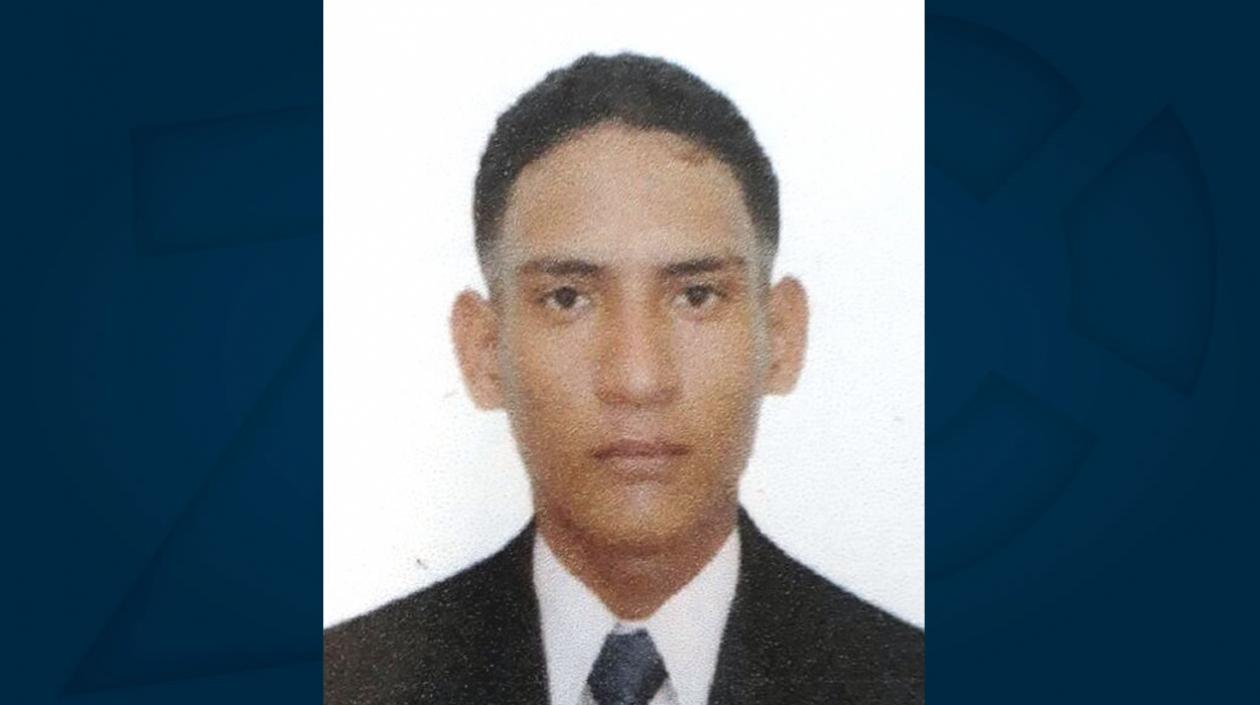 Stiven José Escorcia Vizcaíno, el capturado.