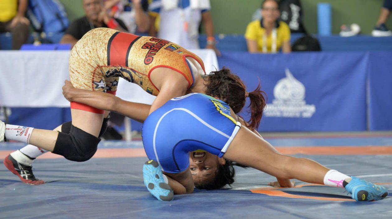 Acción de un combate entre Colombia y Venezuela. 