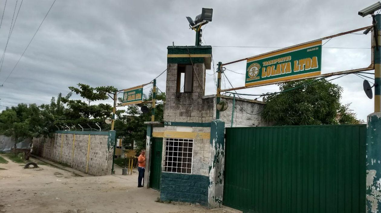 Nevada de la empresa de transportes Lolaya.