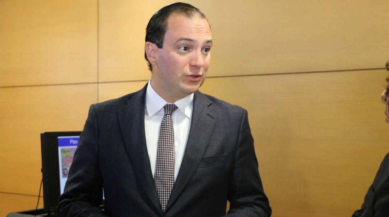 Superintendente de Servicios Públicos, José Miguel Mendoza