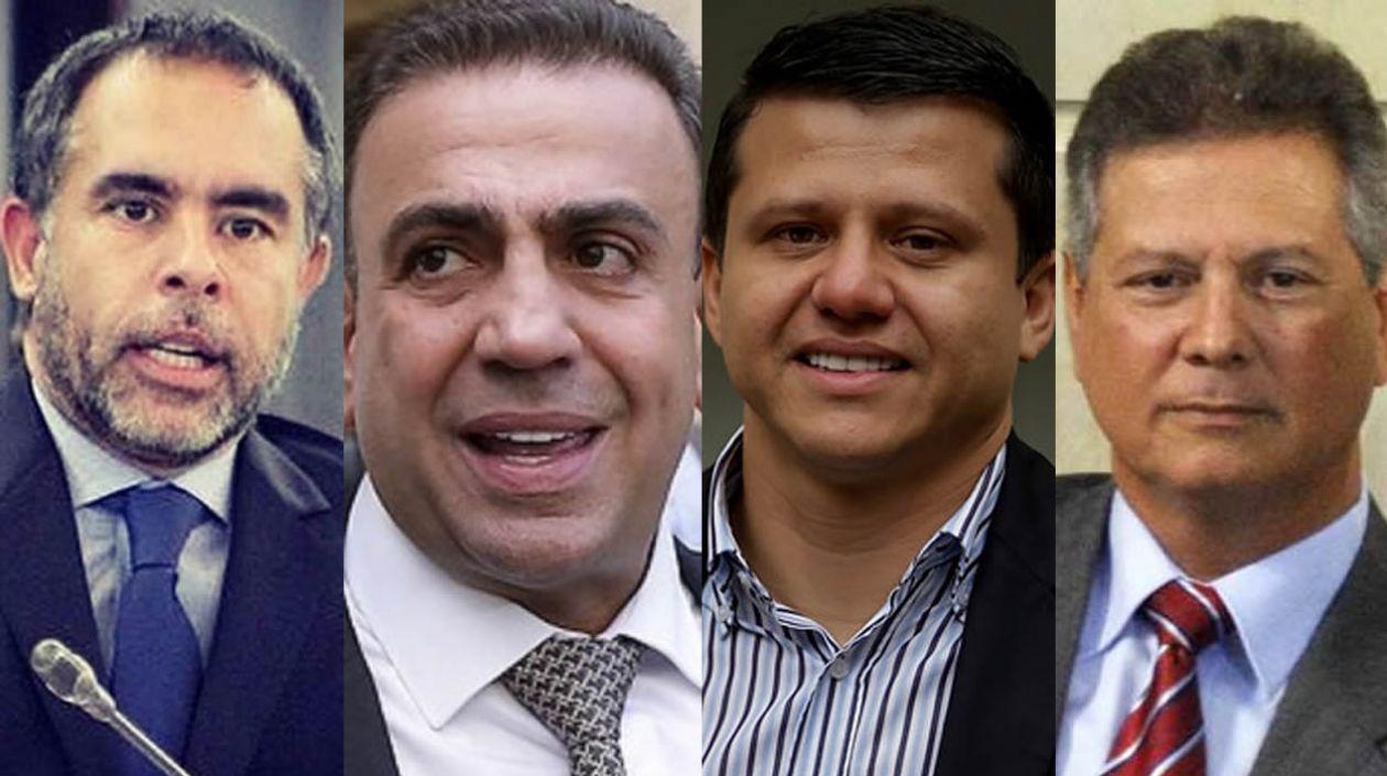  Armando Benedetti Villaneda, Mussa Besaile Fayad, Bernardo Miguel Elías Vidal y Antonio Guerra De la Espriella.