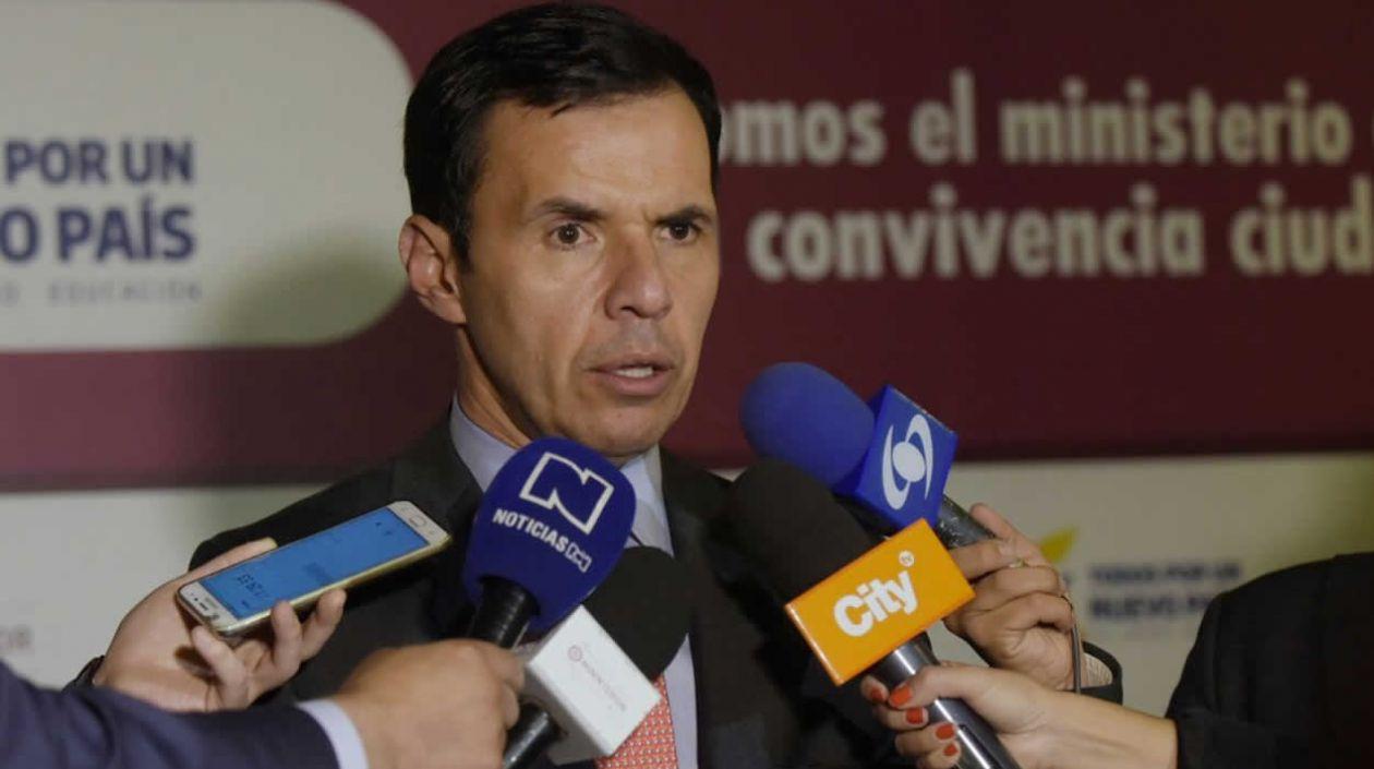 El ministro Guillermo Rivera