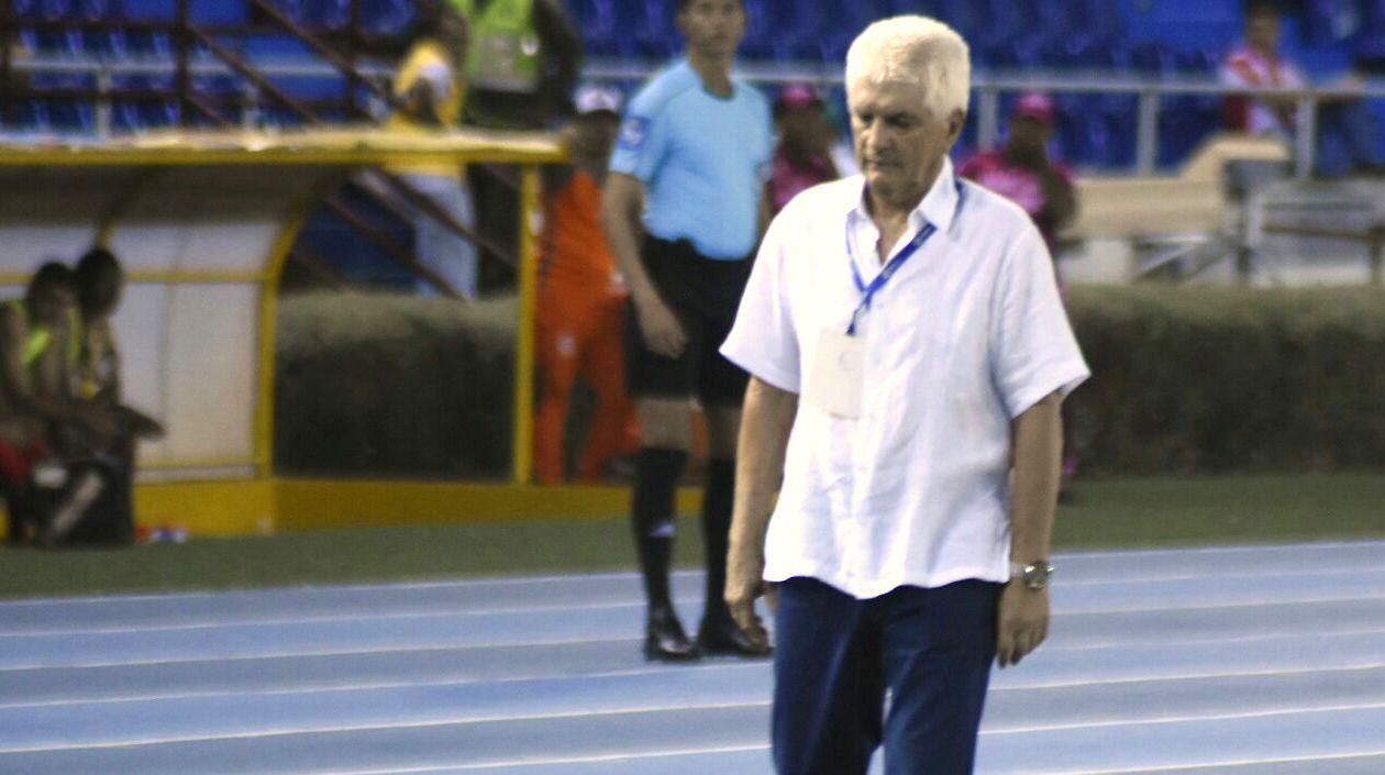 Julio Comesaña, DT del Junior.