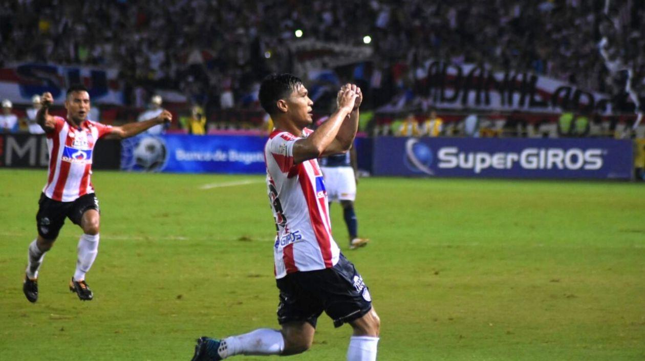 Teófilo Gutiérrez, delantero colombiano. 