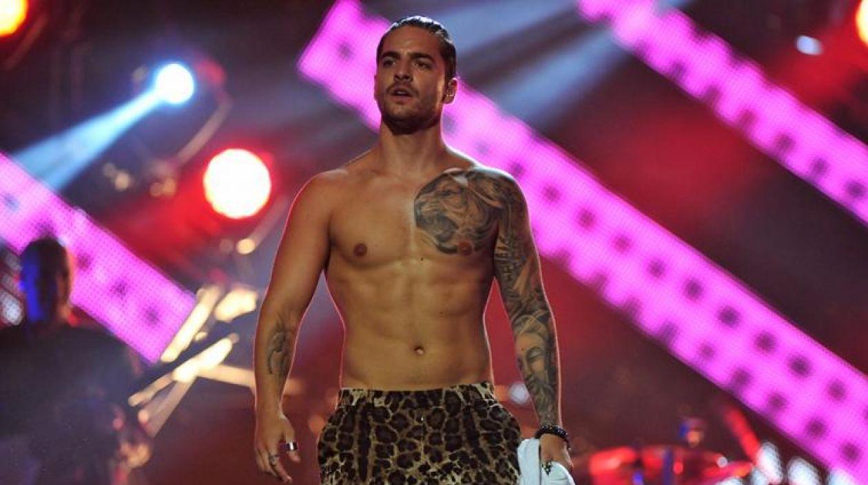 El cantante Maluma.