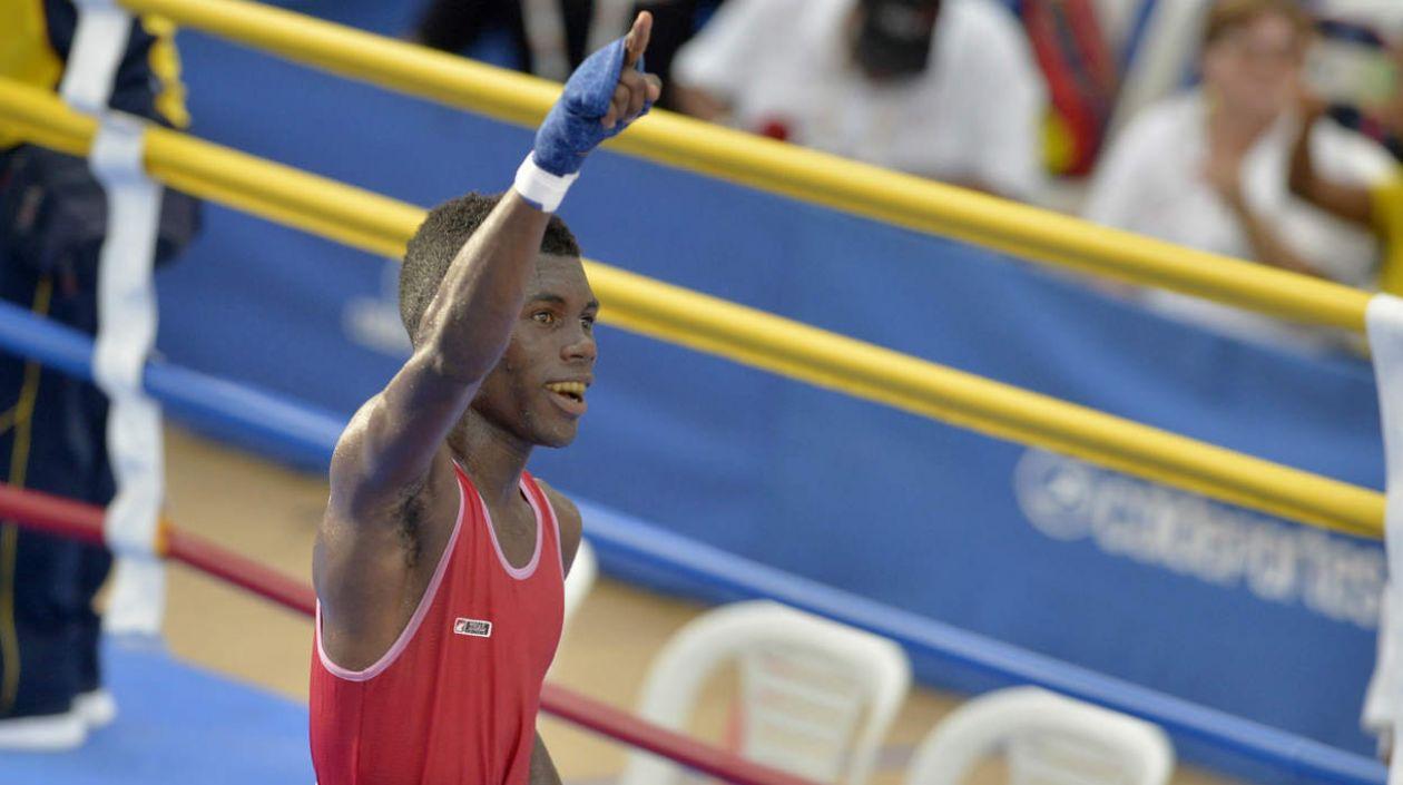 Yuberjen Martínez, boxeador colombiano. 