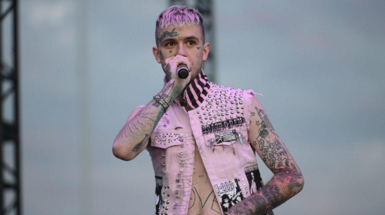 El rapero neoyorquino Lil Peep.