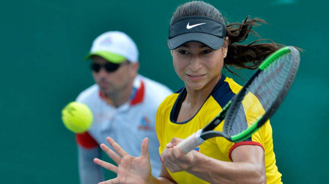 Mafe Herazo, tenista barranquillera. 