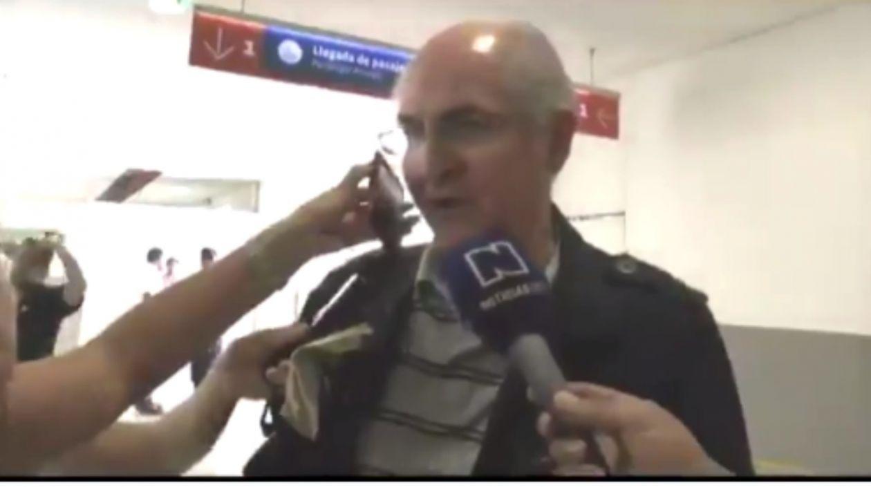 Antonio Ledezma, opositor venezolano.