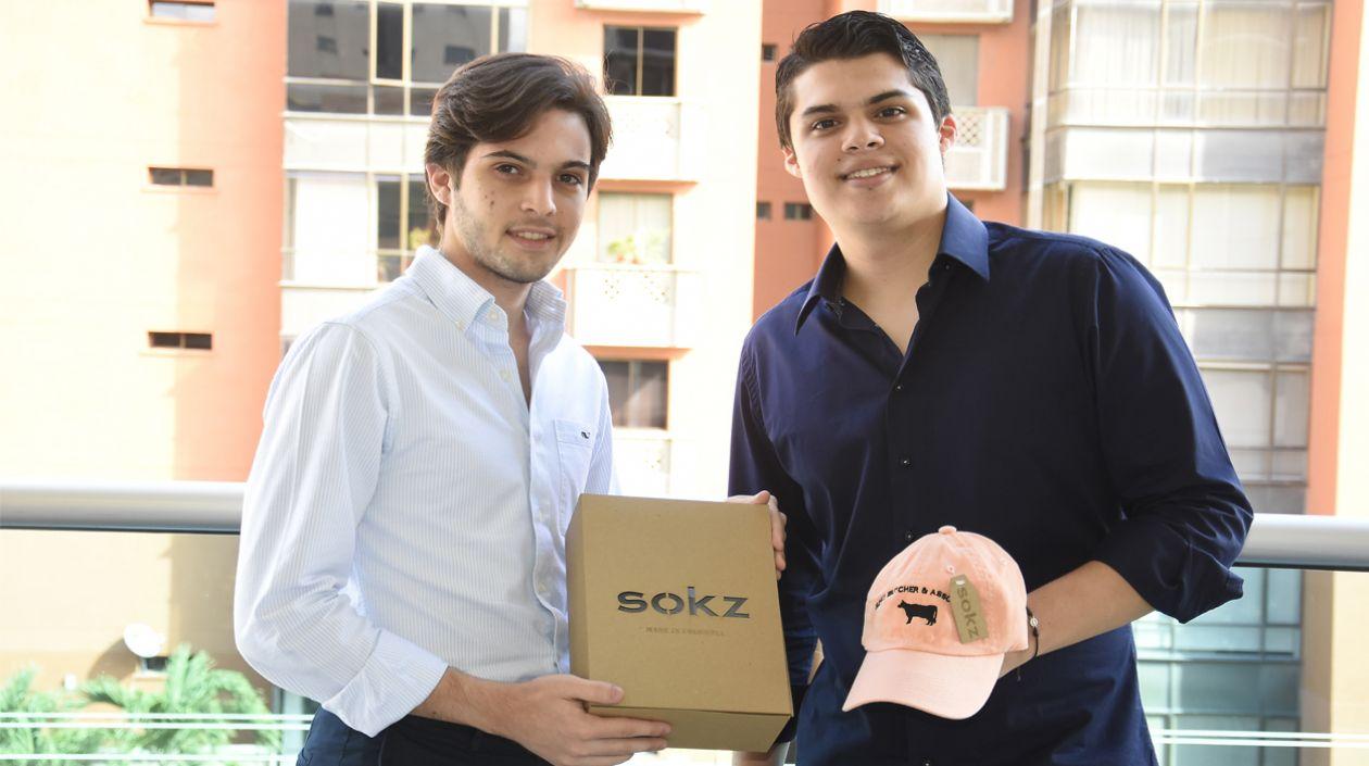 Carlos Giraldo Pérez y Carlos Asmus Giovanetti creadores de la marca Sokz.