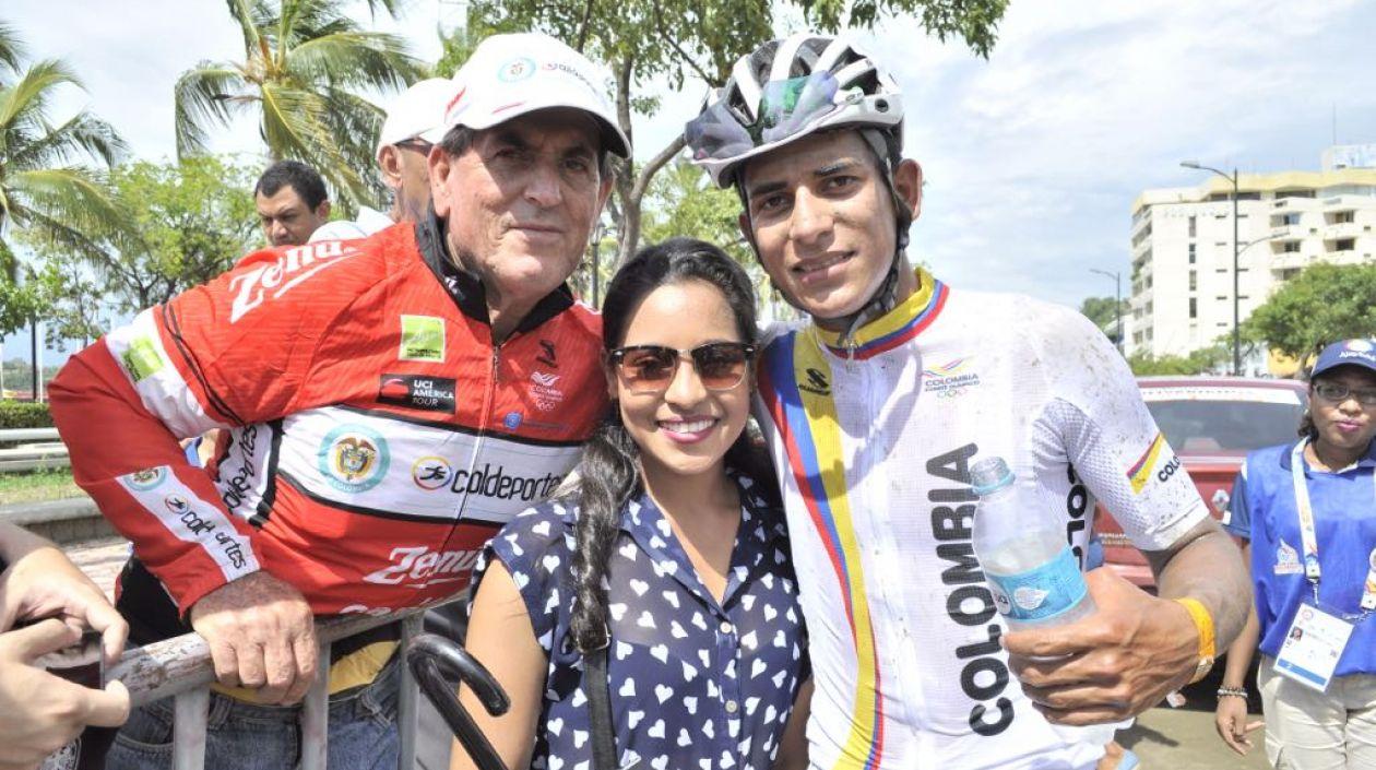 Luis Soto, Pamela Cardoza y Nelson Soto. 