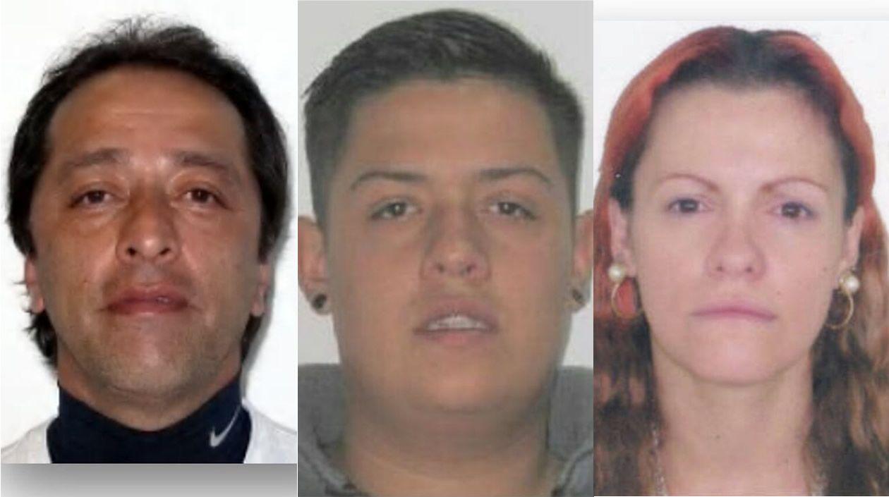 Carlos Armando Gil Díaz, alias "el Pollo" o "Miguel", Brandon Esneyder Gaitán Sanchez y Olga Cano Agudelo
