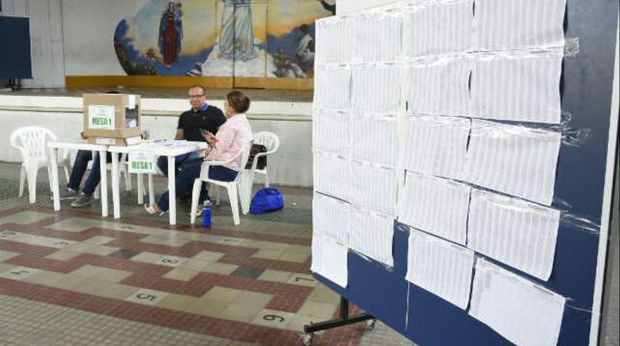 Ausencia de votantes, la característica de la consulta liberal.