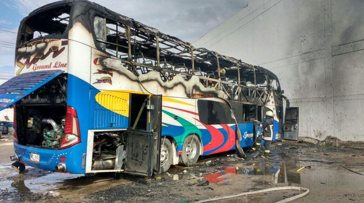 El hecho no dejó personas lesionadas.