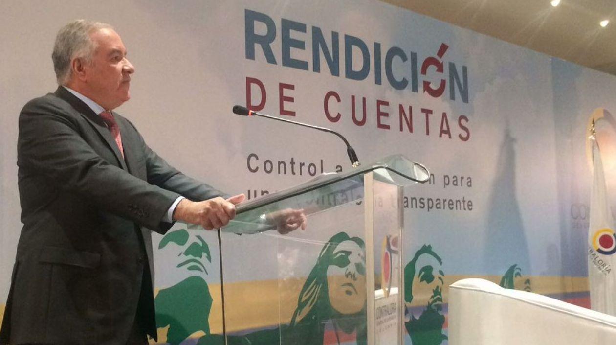 Edgardo Maya Villazón, contralor general de la República.