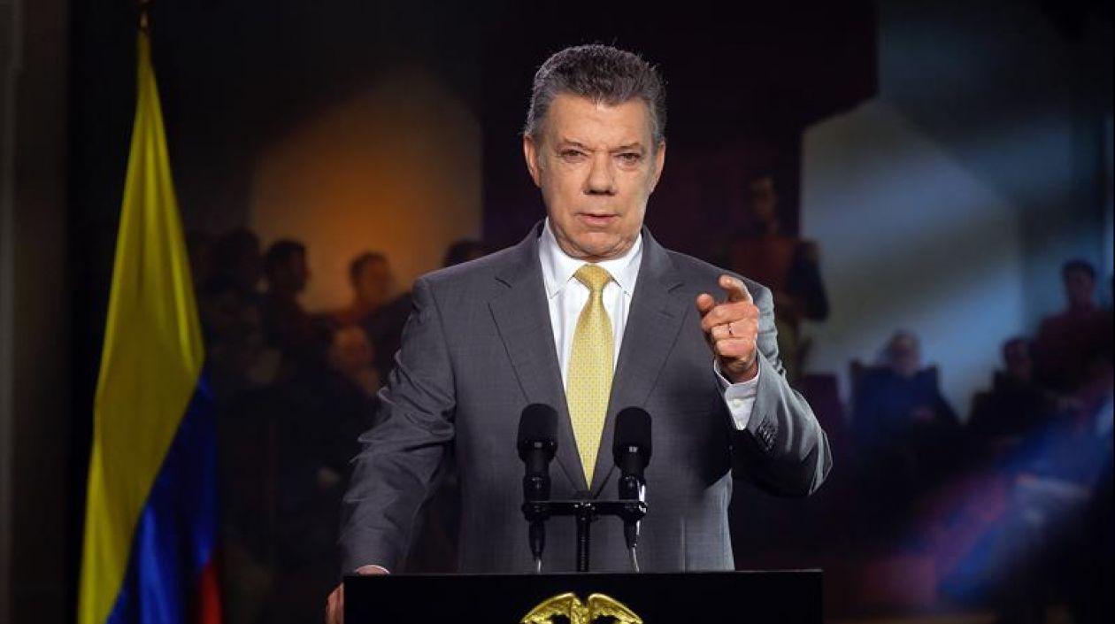 Juan Manuel Santos.