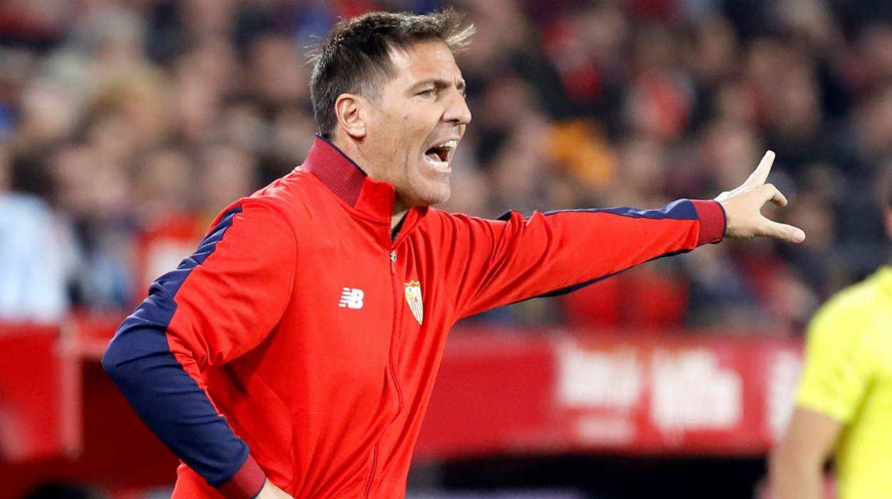 Eduardo Berizzo, técnico del Sevilla. 