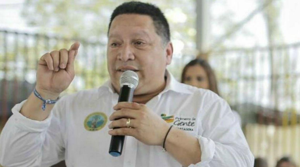  Manuel Vicente Duque Vásquez, suspendido Alcalde de Cartagena.