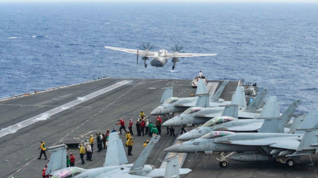  El avión se estrelló en aguas del Mar de Filipinas.