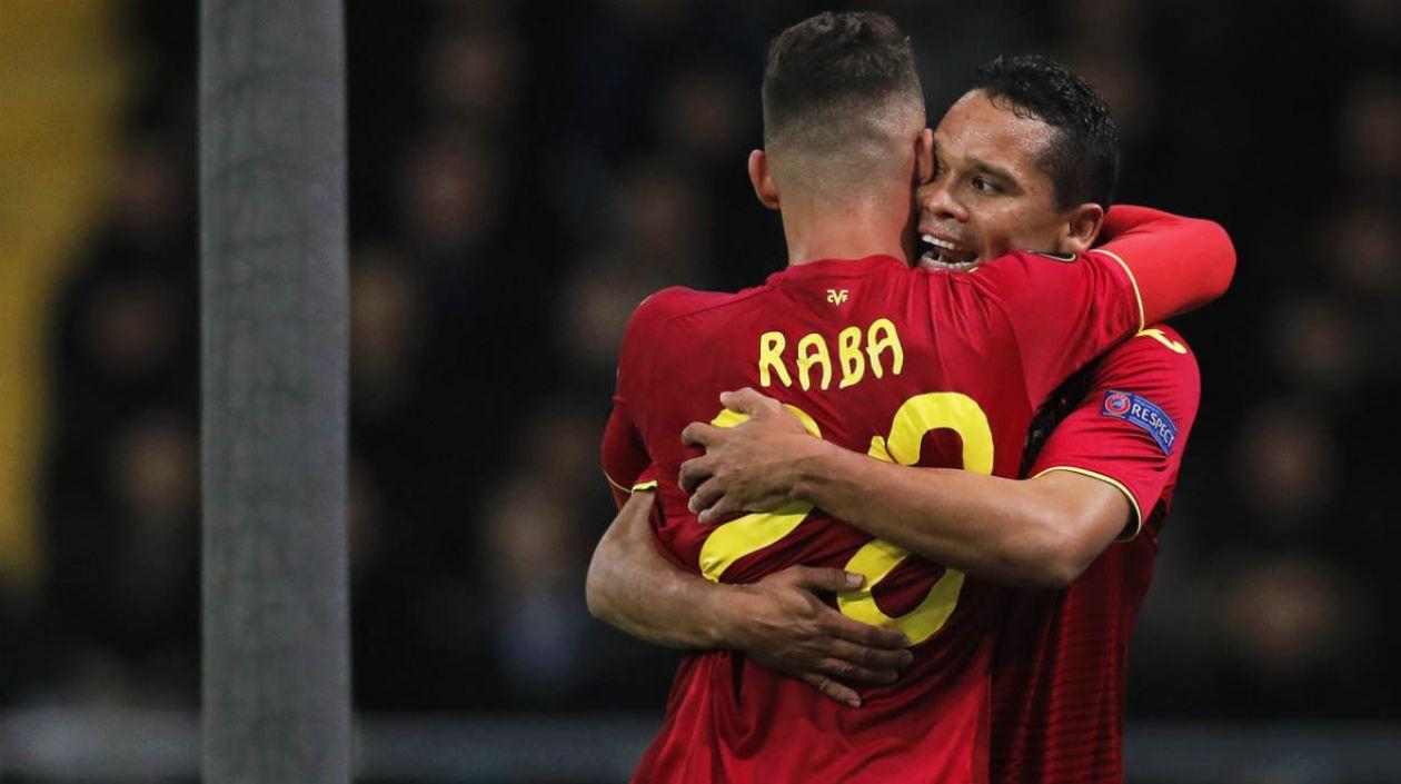 Carlos Bacca, delantero porteño. 