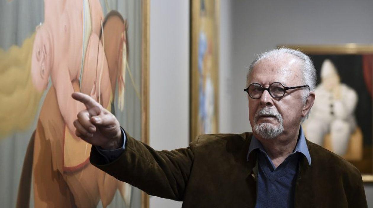 El artista colombiano Fernando Botero.