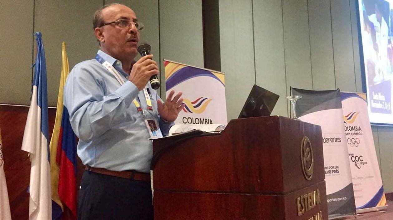 Tyrone Flórez,  presidente de la comisión médica de la ODEBO.