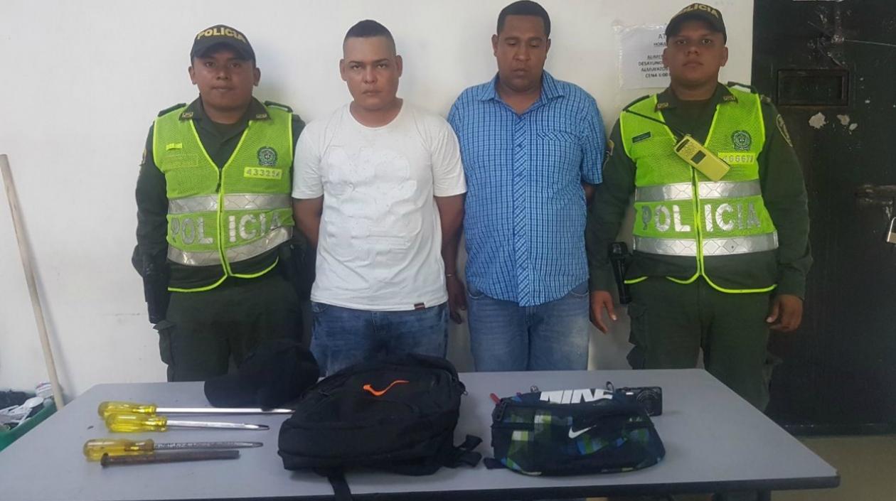 Los capturados quedaron a disposición de la Fiscalía.