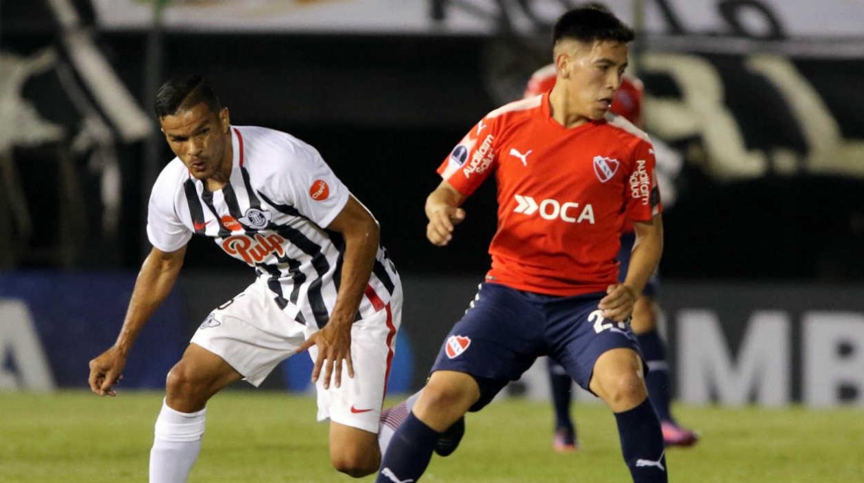 Ezequiel Barco, jugador de Independiente de Avellaneda. 