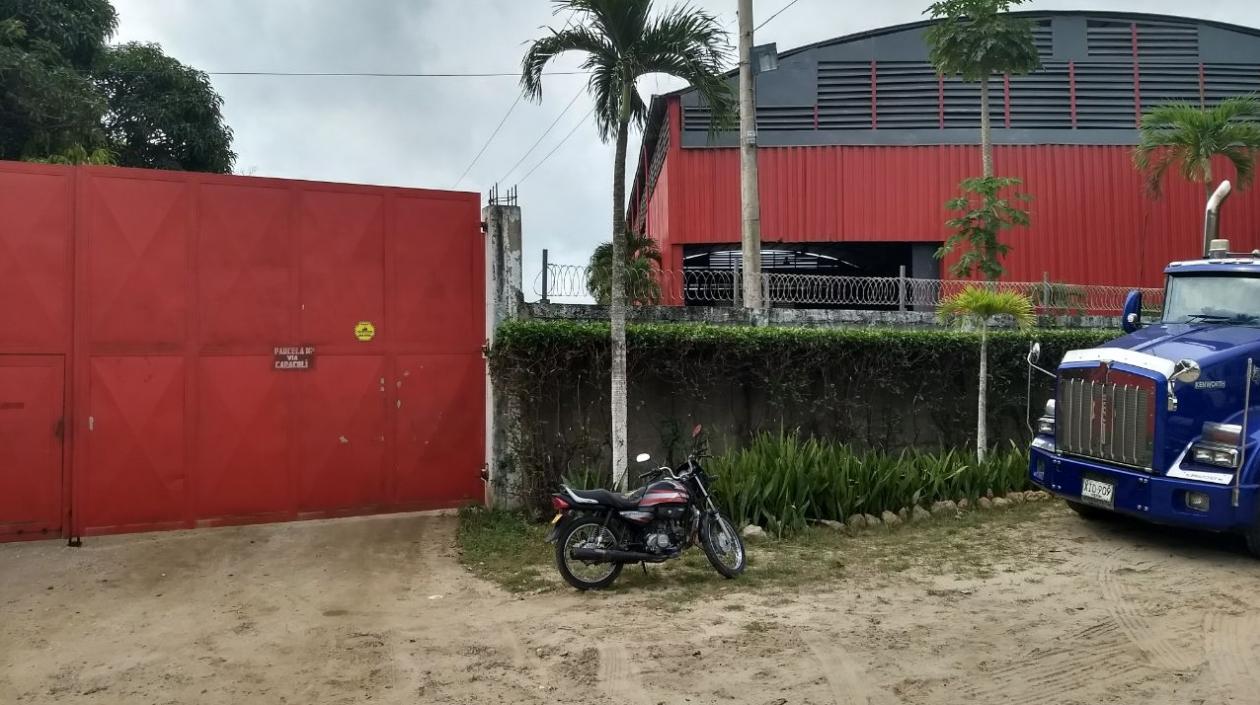 Empresa donde ocurrió el robo en Malambo.