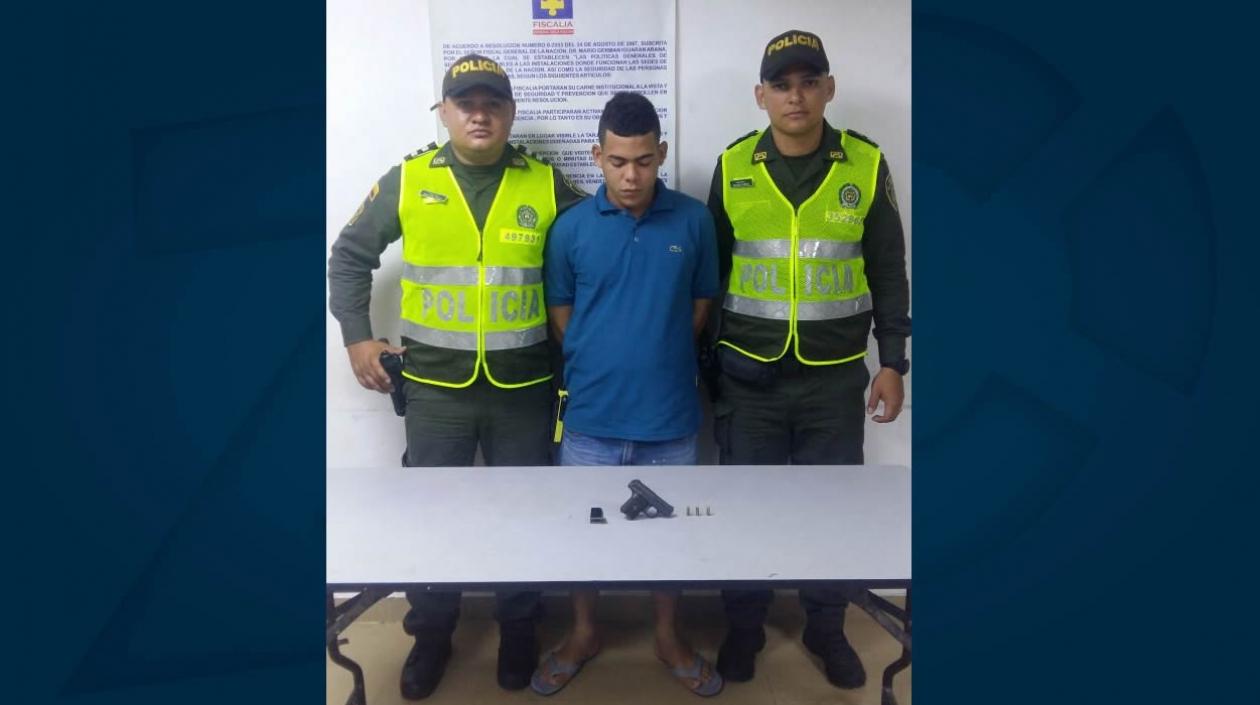 Capturado hombre armado disparó contra el dueño de una moto