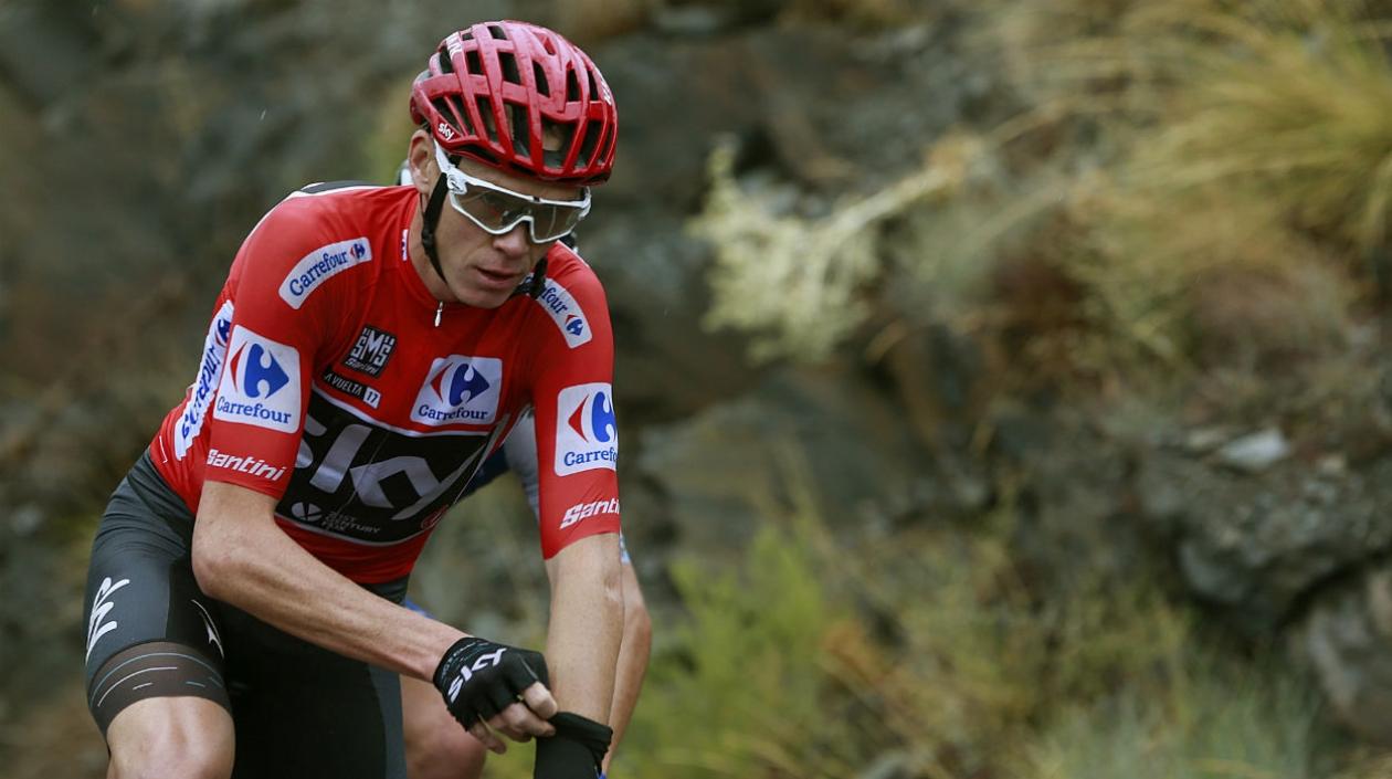 Chris Froome, ciclista británico. 
