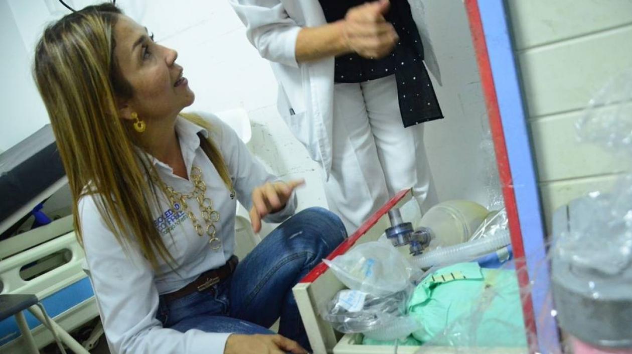 Emilia Elitin, Secretaria de Salud de Soledad.