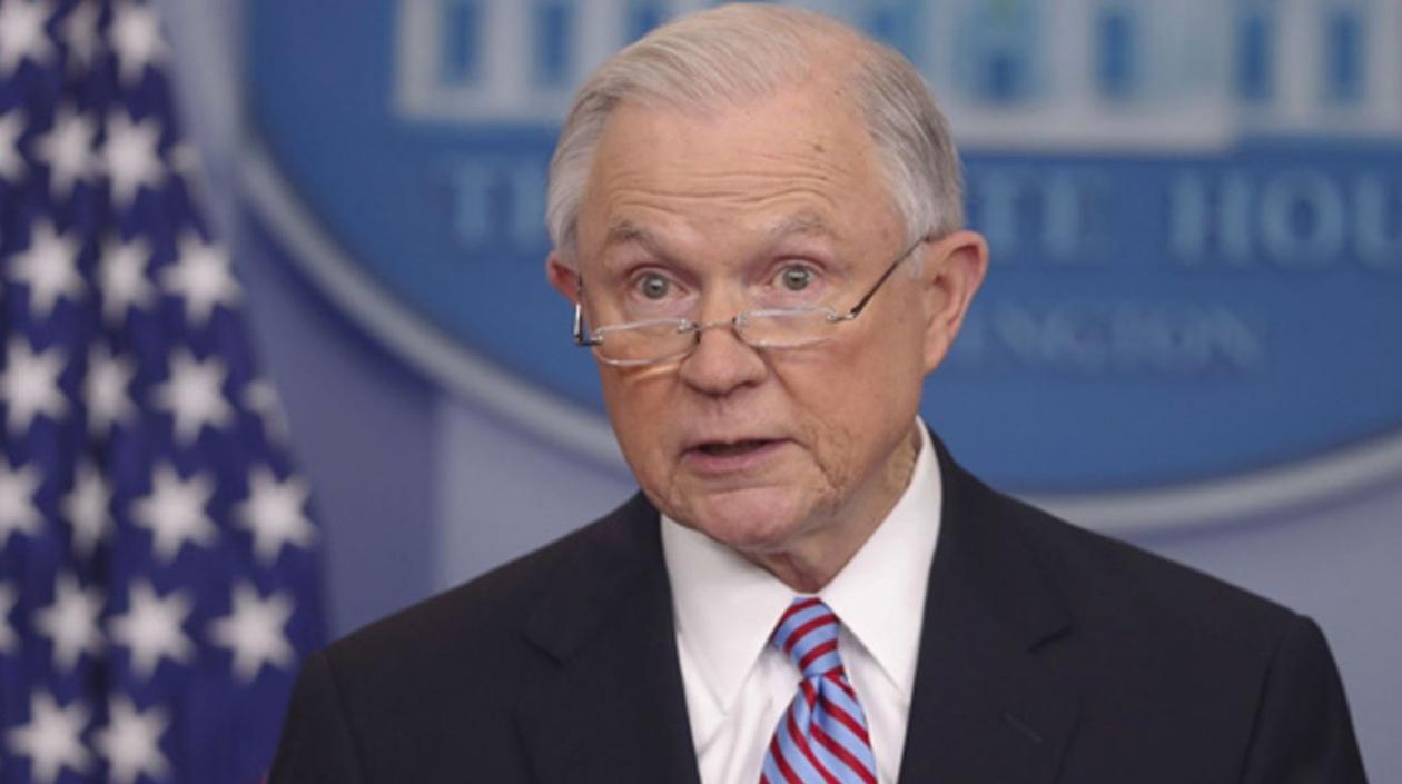 El fiscal general de Estados Unidos, Jeff Sessions.
