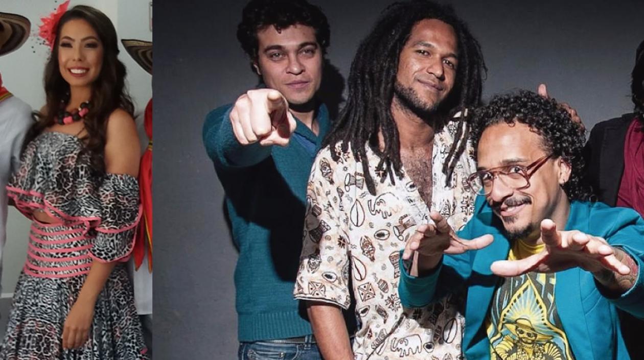 María Alejandra Borrás Fernández, reina del Carnaval del Atlántico y Colectro.