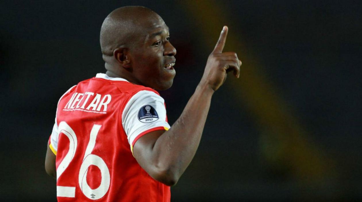 Javier López, defensa del Independiente Santa Fe. 