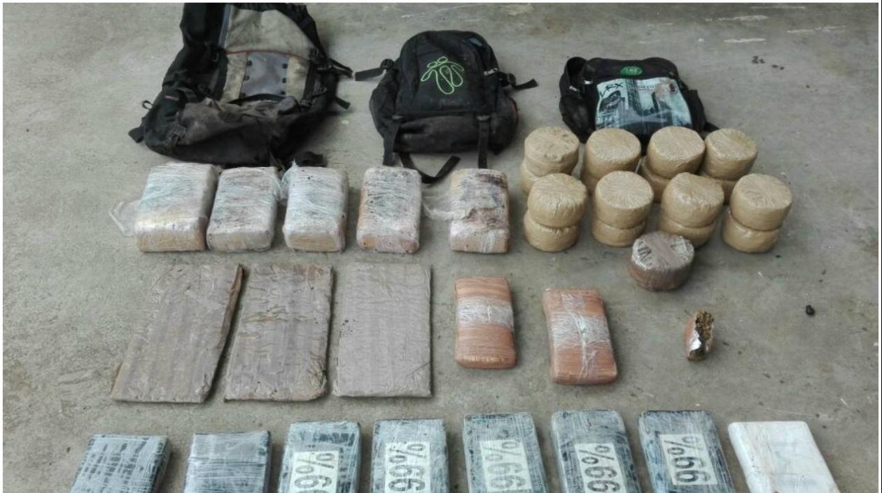 Las autoridades de Panamá han decomisado más de 60 toneladas de drogas entre enero y este noviembre.