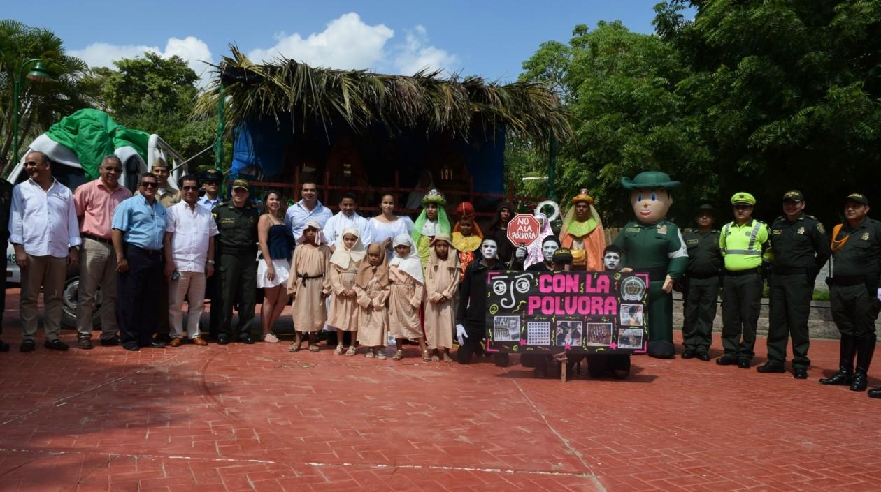 Policía espera que no haya quemados con pólvora en Atlántico.
