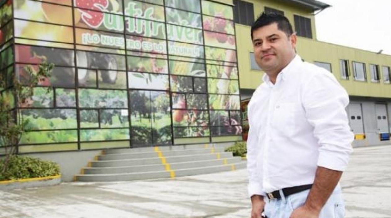 Johnny Alonso Orjuela, propietario de Surtifruver, fue asesinado en octubre de 2016.