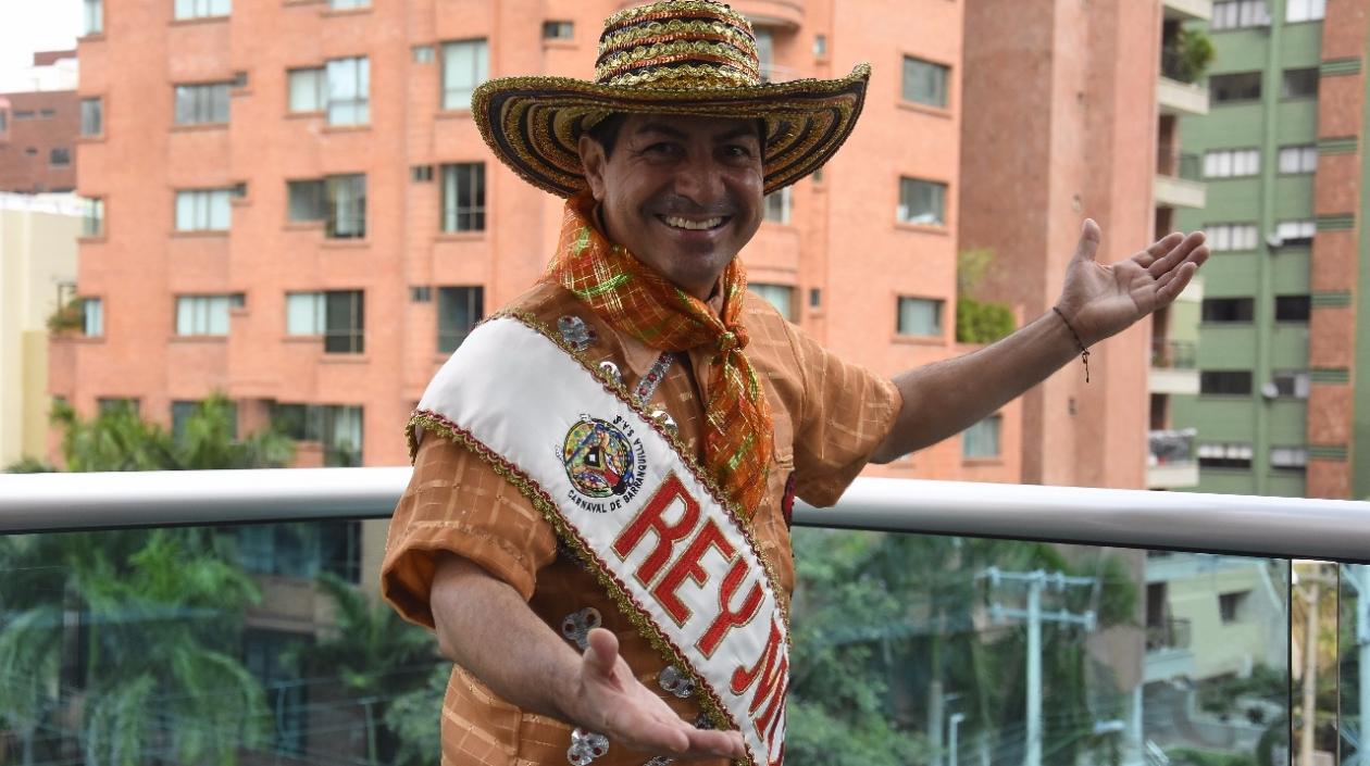 Ricardo Sierra, reina Momo 2018.