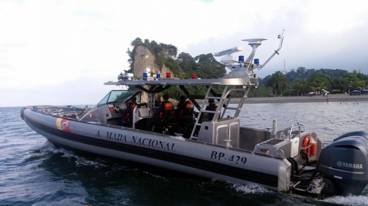 Los arrestos fueron realizados por la Armada y agentes de la Fiscalía.