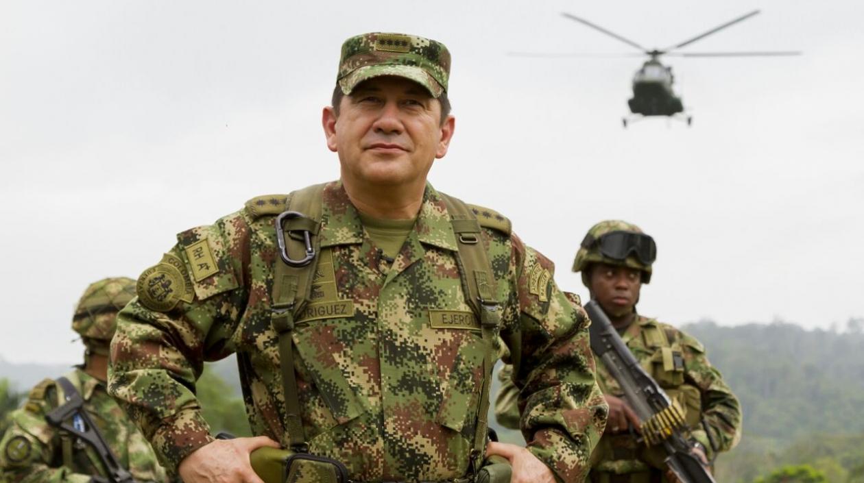 General Juan Pablo Rodríguez Barragán, comandante de las FFMM.