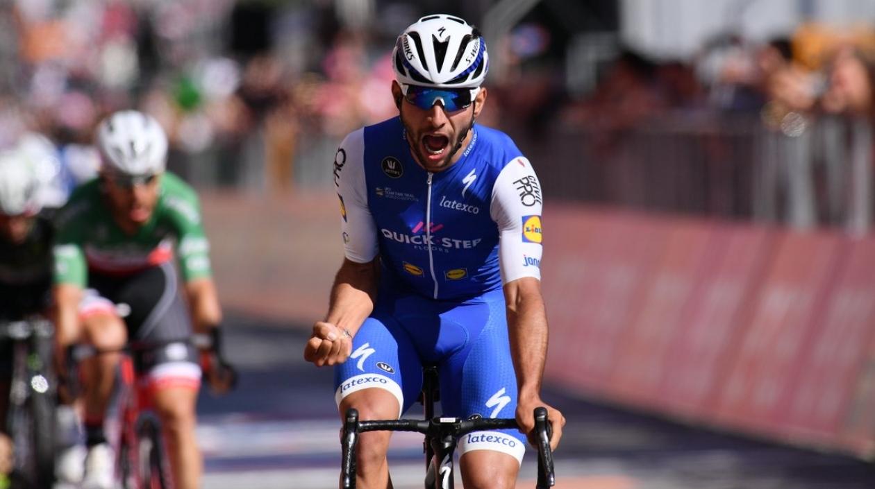 Fernando Gaviria, ciclista colombiano. 