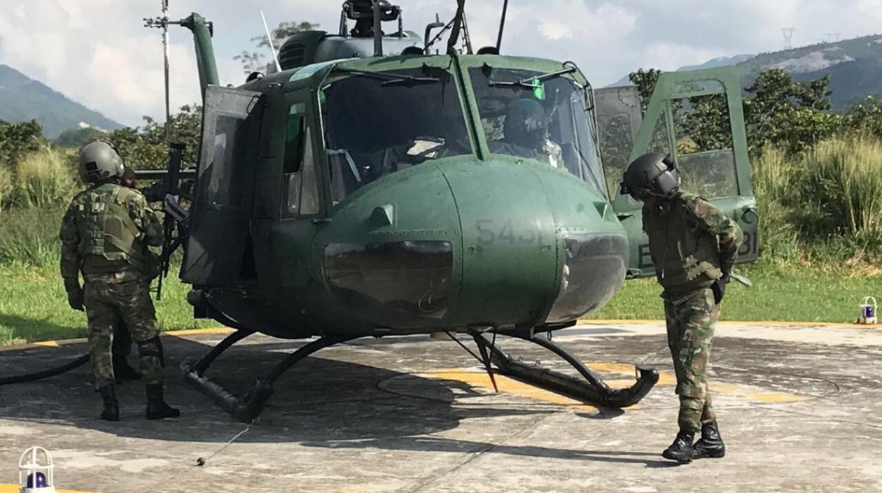 Los tripulantes salieron ilesos. 