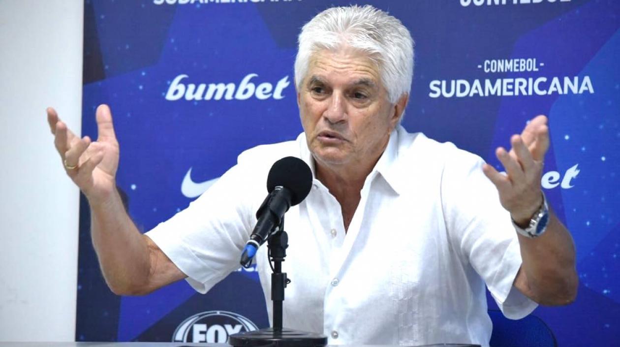 Julio Comesaña, DT del Junior.